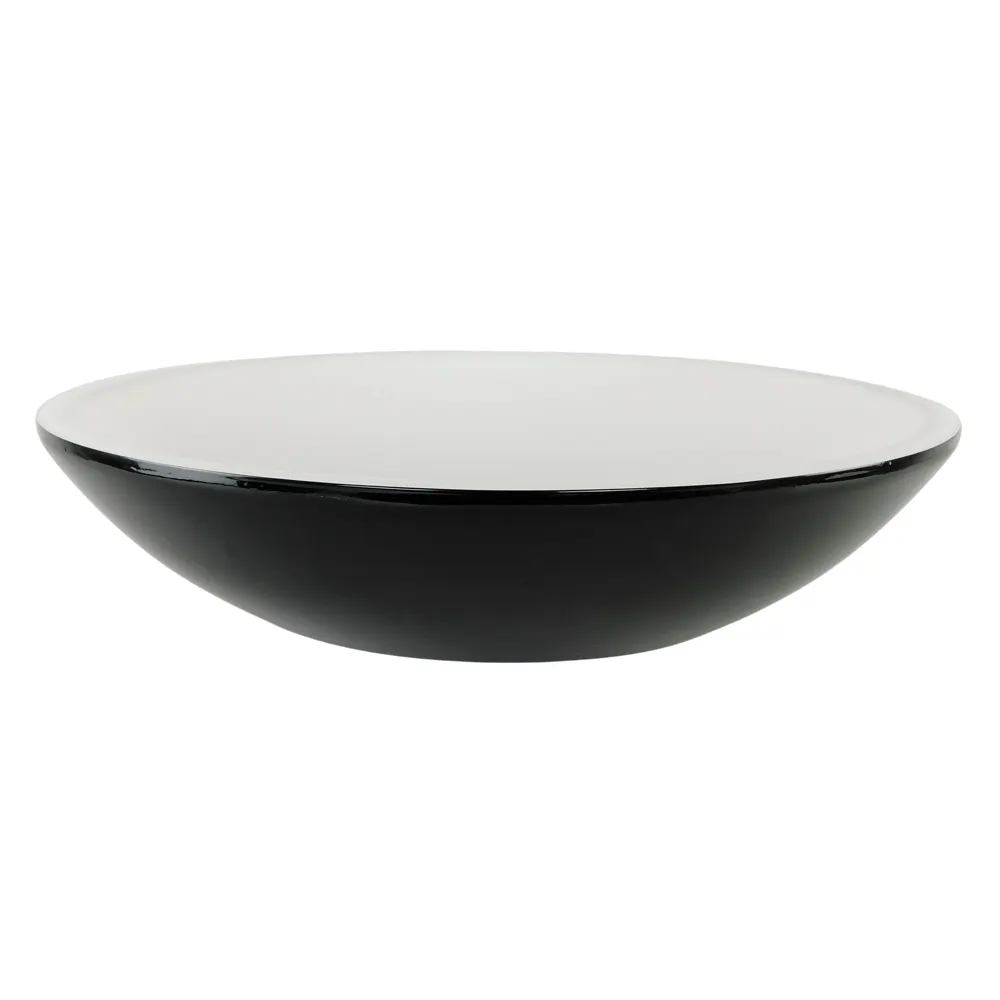 Товар: ARENA Раковина накладная круглая D46 см, белая/черная, ГЛЯНЦЕВАЯ 31567 - фото 2 ARENA Раковина накладная круглая D46 см, белая/черная, ГЛЯНЦЕВАЯ 31567 — фото 2, Раковины накладные