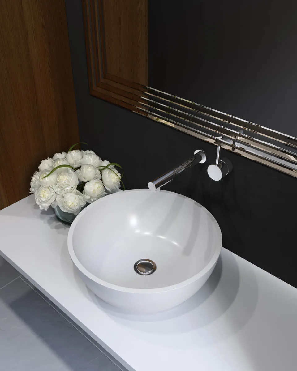 Товар: Раковина MOON Nano Concrete 43 Х 43 2.02.001.44.4 - фото 1 Раковина MOON Nano Concrete 43 Х 43 2.02.001.44.4 — фото 1, Раковины