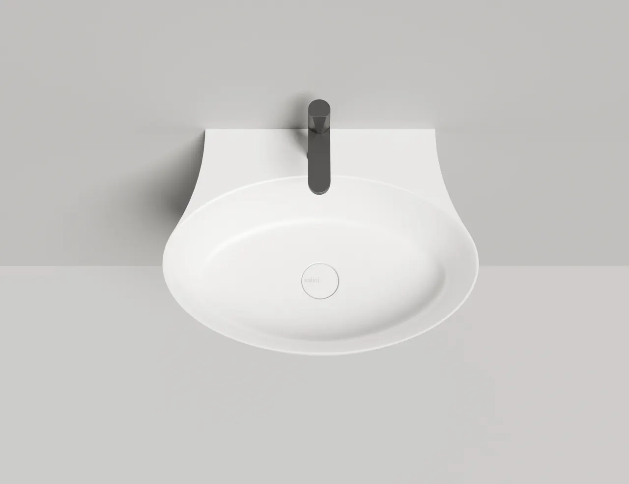 Раковина накладная ALDA WALL 01 140321M — фото 3, Раковины