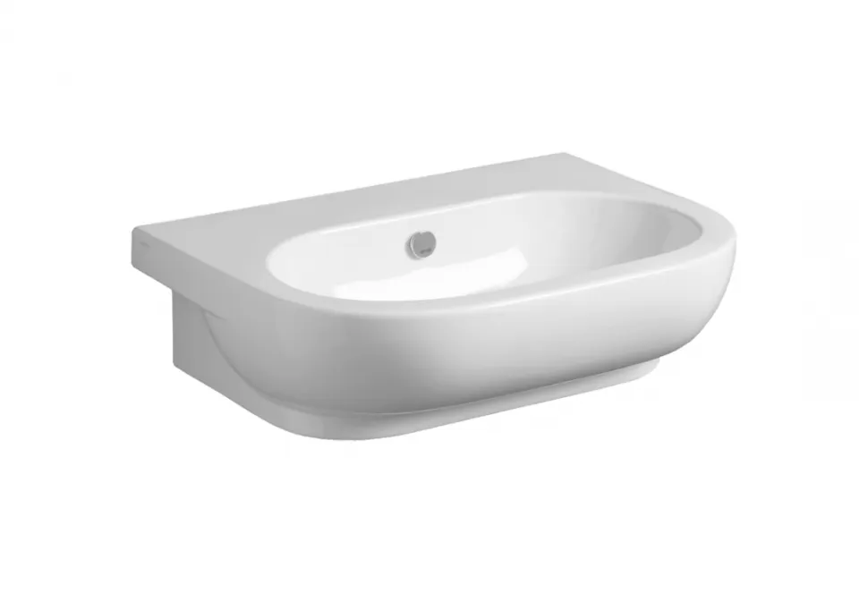 Раковина SIMAS E-Line подвесная с одним отверстием цвет белый EL10 — фото 1, Раковины подвесные