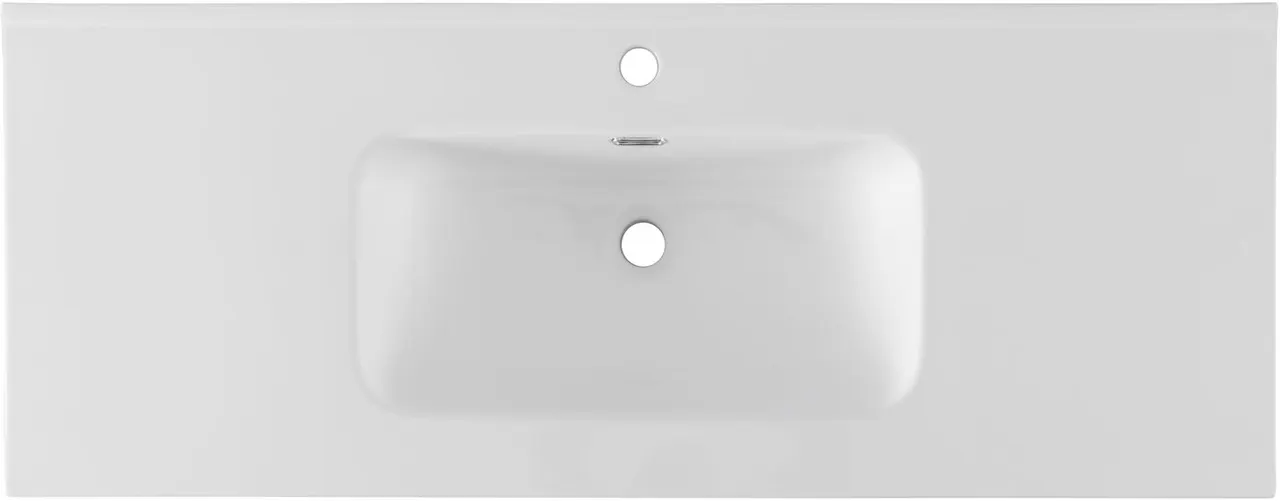 Товар: Раковина Aquanet Flat 120 белая матовая 00330427 - фото 5 Раковина Aquanet Flat 120 белая матовая 00330427 — фото 5, Раковины