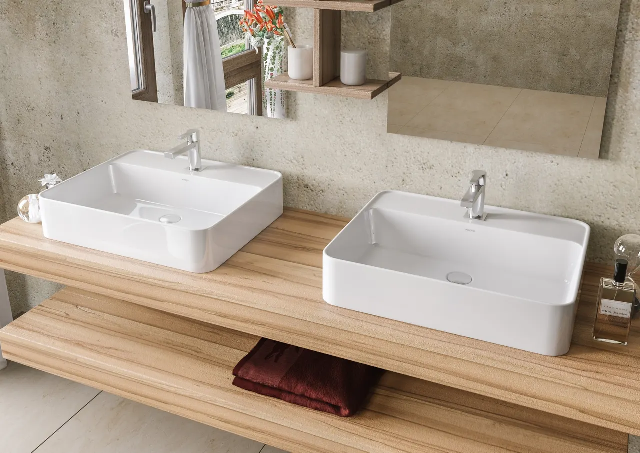 Раковина KIROVIT Олимп 570 мебельная белый (Вн Крв139) 4630055550401 — фото 2, Раковины