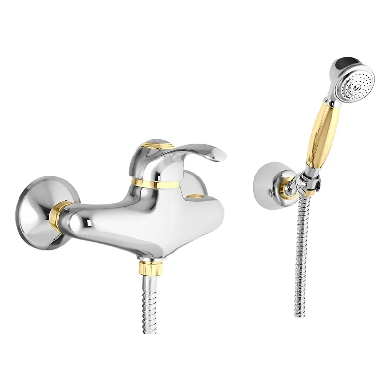 Товар: Смеситель для душа Webert Aurora AU870101017, хром/золото - фото 1 Смеситель для душа Webert Aurora AU870101017, хром/золото — фото 1, Смеситель для душа