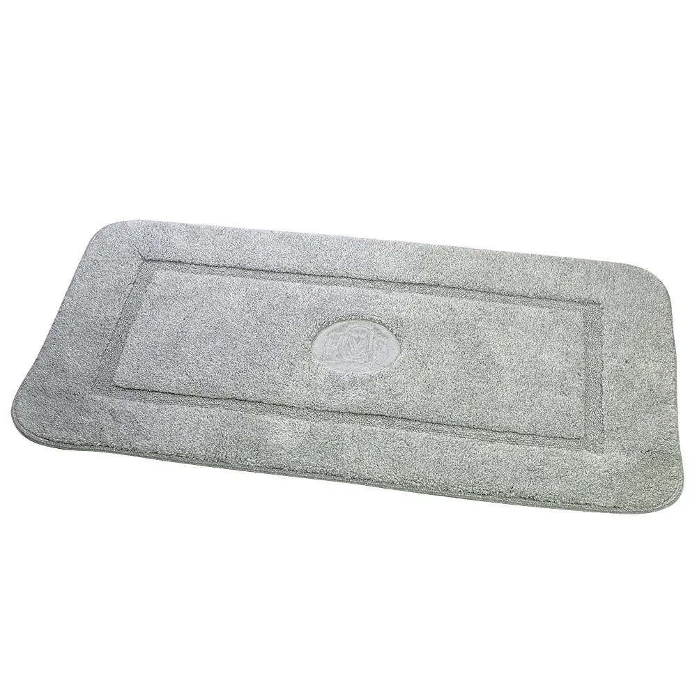 Товар: Коврик д/ванной комнаты 60х120 см., вышивка логотип MIGLIORE, серый, окантовка серебро 31913 - фото 12 Коврик д/ванной комнаты 60х120 см., вышивка логотип MIGLIORE, серый, окантовка серебро 31913 — фото 12, Коврики для ванной комнаты
