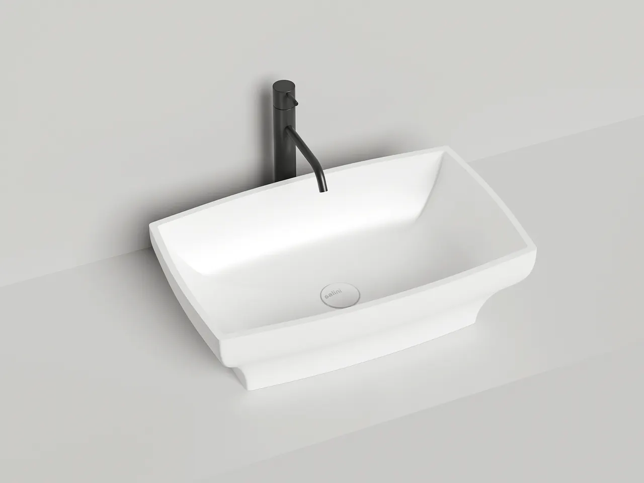 Раковина накладная GLORIA 04 1102204M — фото 2, Раковины