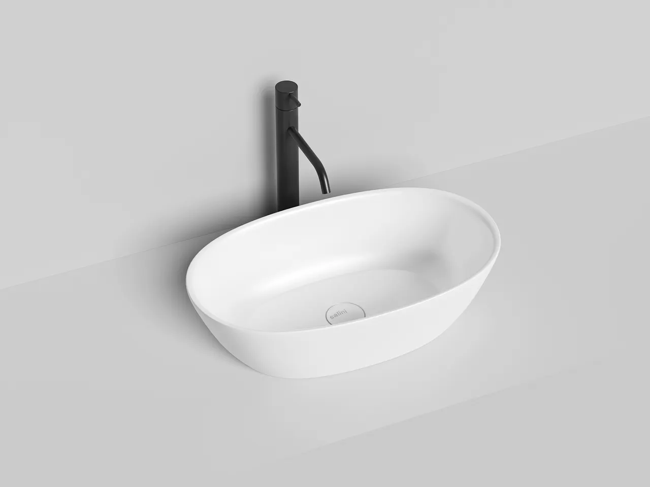 Раковина накладная SOFIA покраска по RAL полностью 1101206SMF — фото 2, Раковины