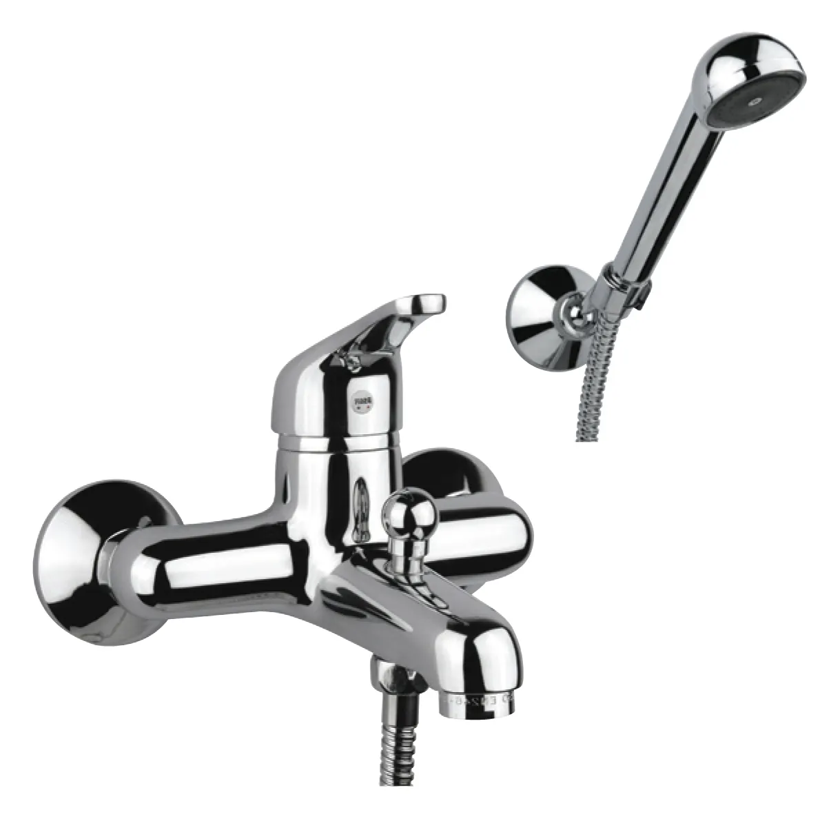 Смеситель для ванны Fiore KING 39CR1000, хром — фото 1, Смеситель для ванны
