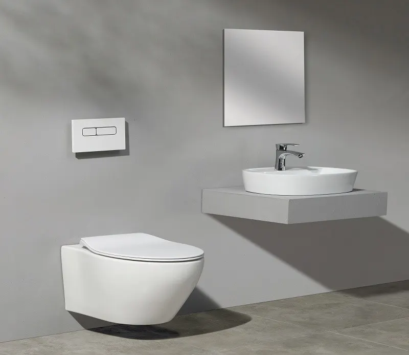 Товар: Унитаз подвесной CeramaLux CL2101 - фото 9 Унитаз подвесной CeramaLux CL2101 — фото 9, Подвесные унитазы