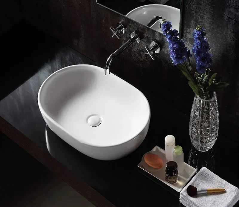 Товар: Умывальник CeramaLux 9026A - фото 2 Умывальник CeramaLux 9026A — фото 2, Раковины