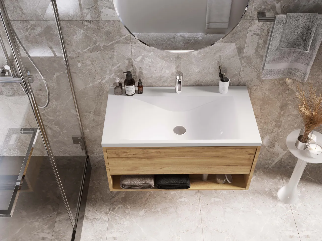 Товар: Раковина мебельная и на столешницу Pulsus 80 4627173210690 - фото 5 Раковина мебельная и на столешницу Pulsus 80 4627173210690 — фото 5, Раковины накладные