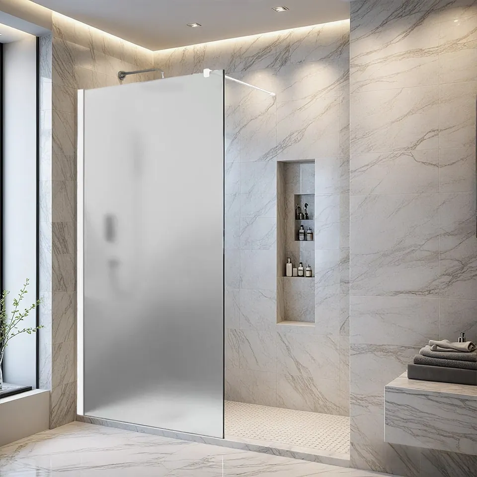 Товар: Ограждение T100F душевое PARLY (100х190) - фото 1 Ограждение T100F душевое PARLY (100х190) — фото 1, Душевые перегородки