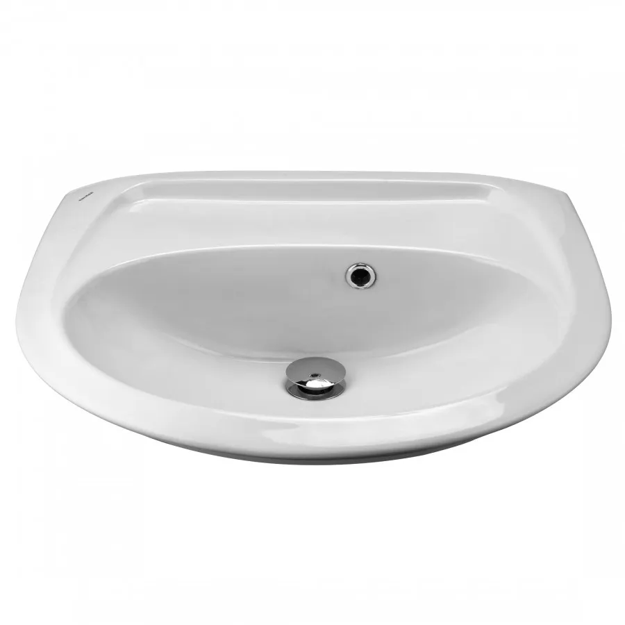 БРИЗ Умывальник б/отв. 50 см., хр.кольцо, крепление, САНТЕК 1WH110448 — фото 7, Раковины подвесные