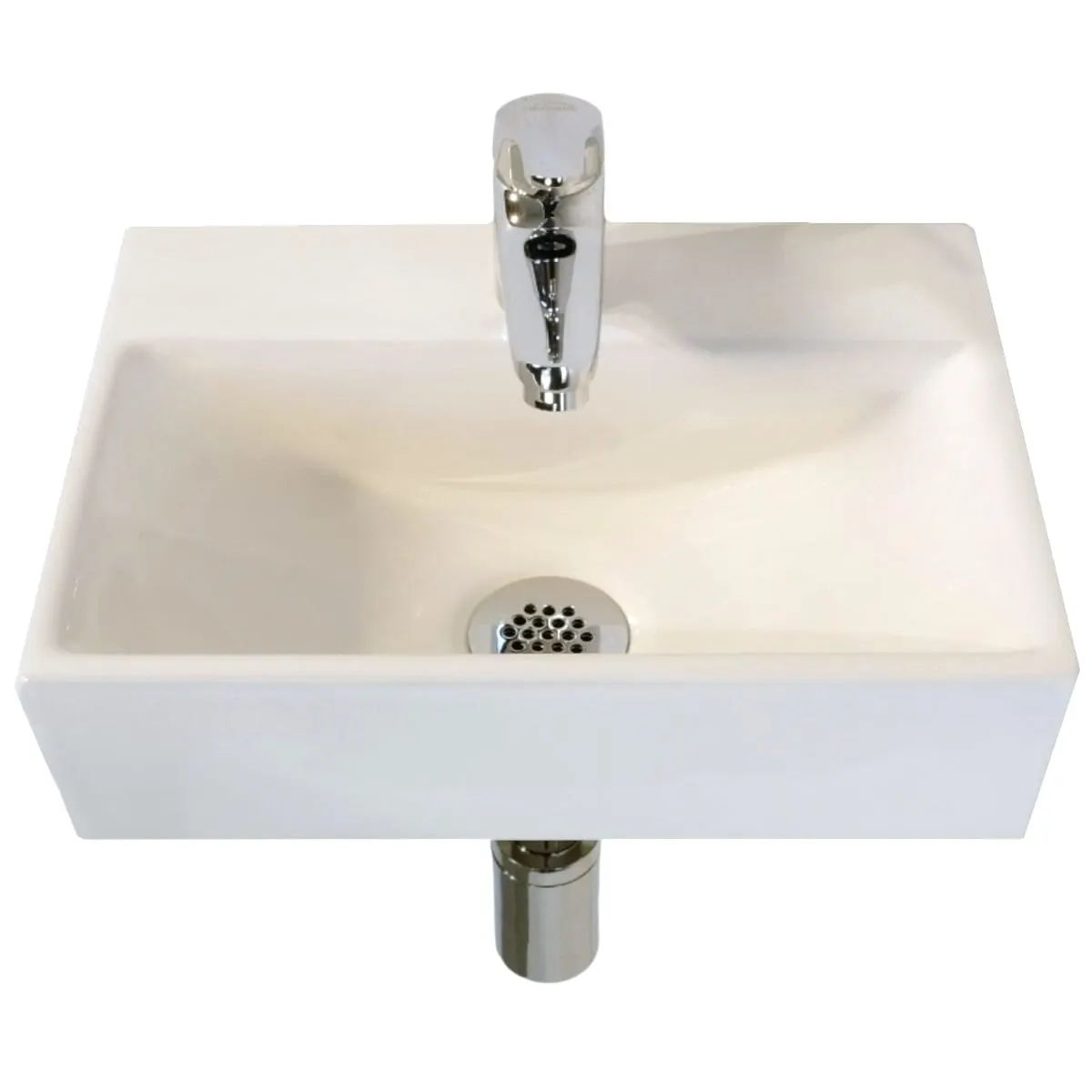 Раковина маленькая GS, 36,5x25x10,5 cm, белая керамика 32576 — фото 15, Раковины