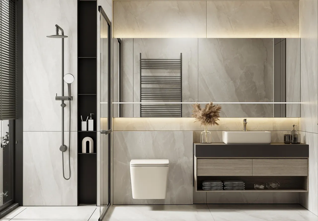 Товар: Унитаз ABBER Rechteck AC1201MBE подвесной светло-бежевый матовый, безободковый - фото 2 Унитаз ABBER Rechteck AC1201MBE подвесной светло-бежевый матовый, безободковый — фото 2, Подвесные унитазы