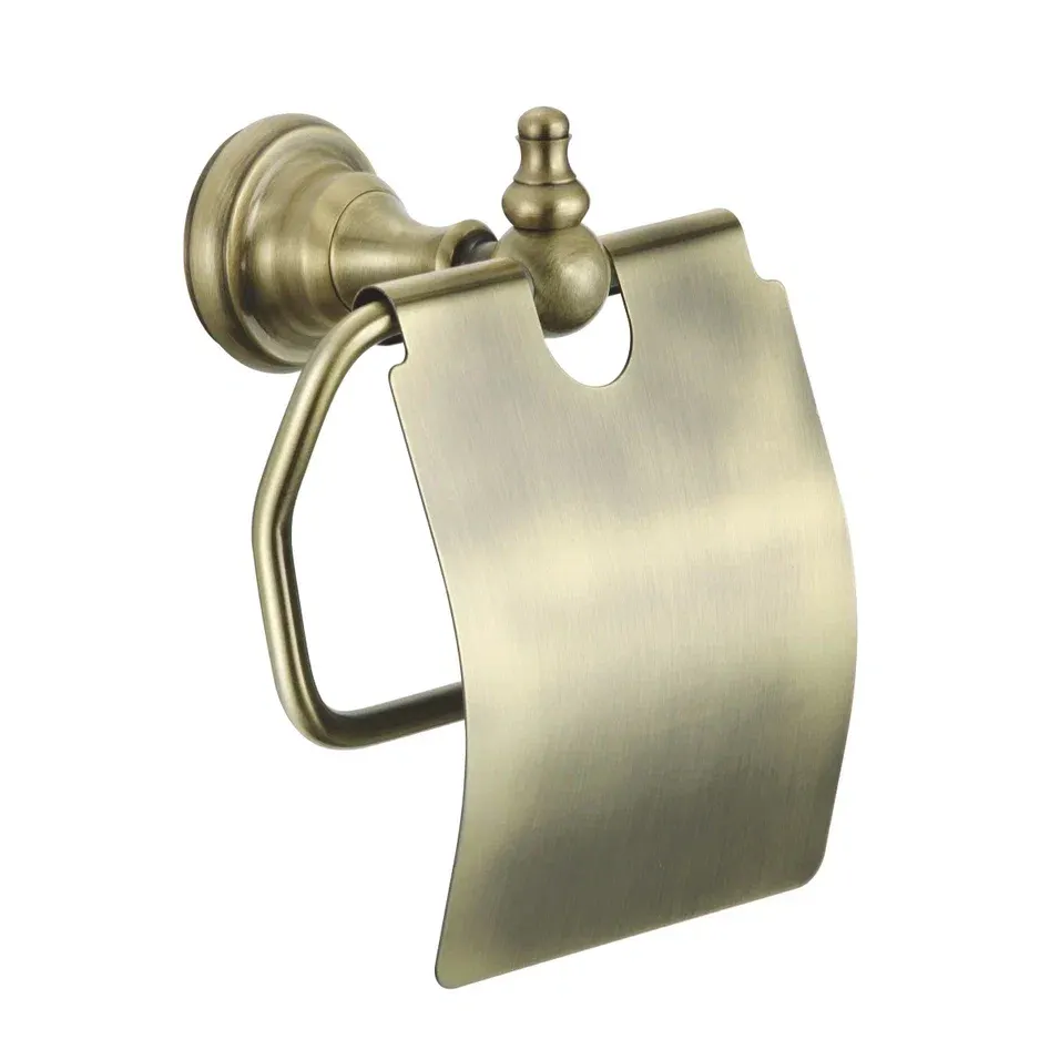 Держатель для туалетной бумаги Rose RG1105Q, бронза — фото 1, Держатели туалетной бумаги