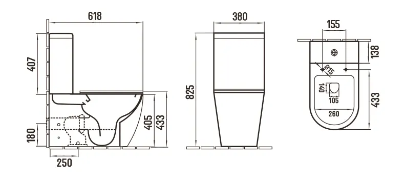 Товар: Унитаз напольный Ceramalux 2166 ХМВ 2166ХМВ - фото 1 Унитаз напольный Ceramalux 2166 ХМВ 2166ХМВ — фото 1, Напольные унитазы
