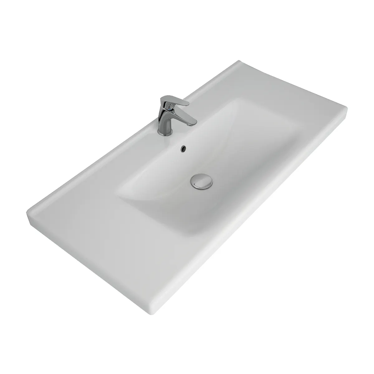 Товар: Раковина керамическая "Гармония-100" 641259 - фото 5 Раковина керамическая "Гармония-100" 641259 — фото 5, Раковины