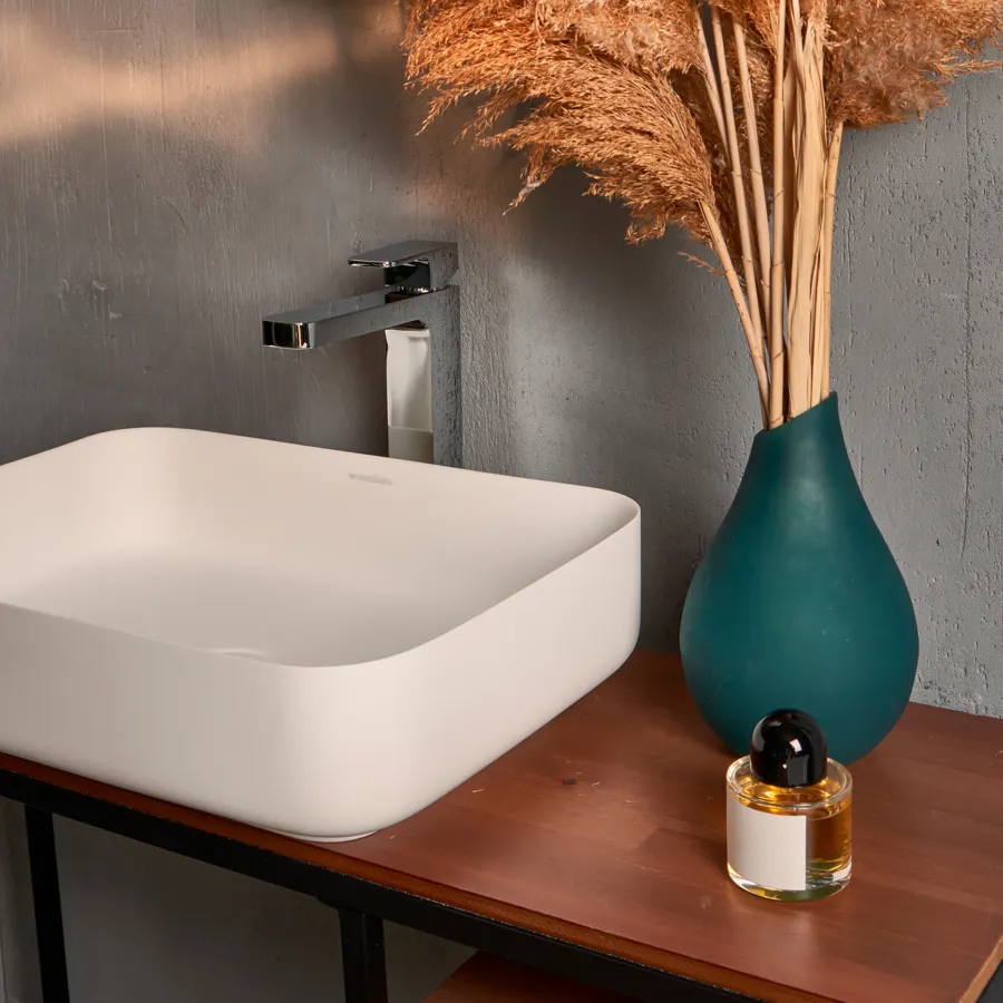 Раковина Loreto lungo 495 округлая, белый матовый, MonteBianco 12017 — фото 3, Раковины