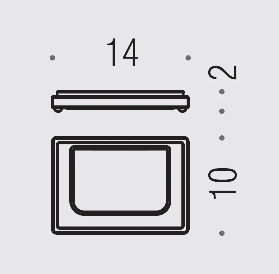 Товар: Мыльница COLOMBO DESIGN LOOK B1640.NM настольная цвет черный матовый - фото 2 Мыльница COLOMBO DESIGN LOOK B1640.NM настольная цвет черный матовый — фото 2, Мыльницы