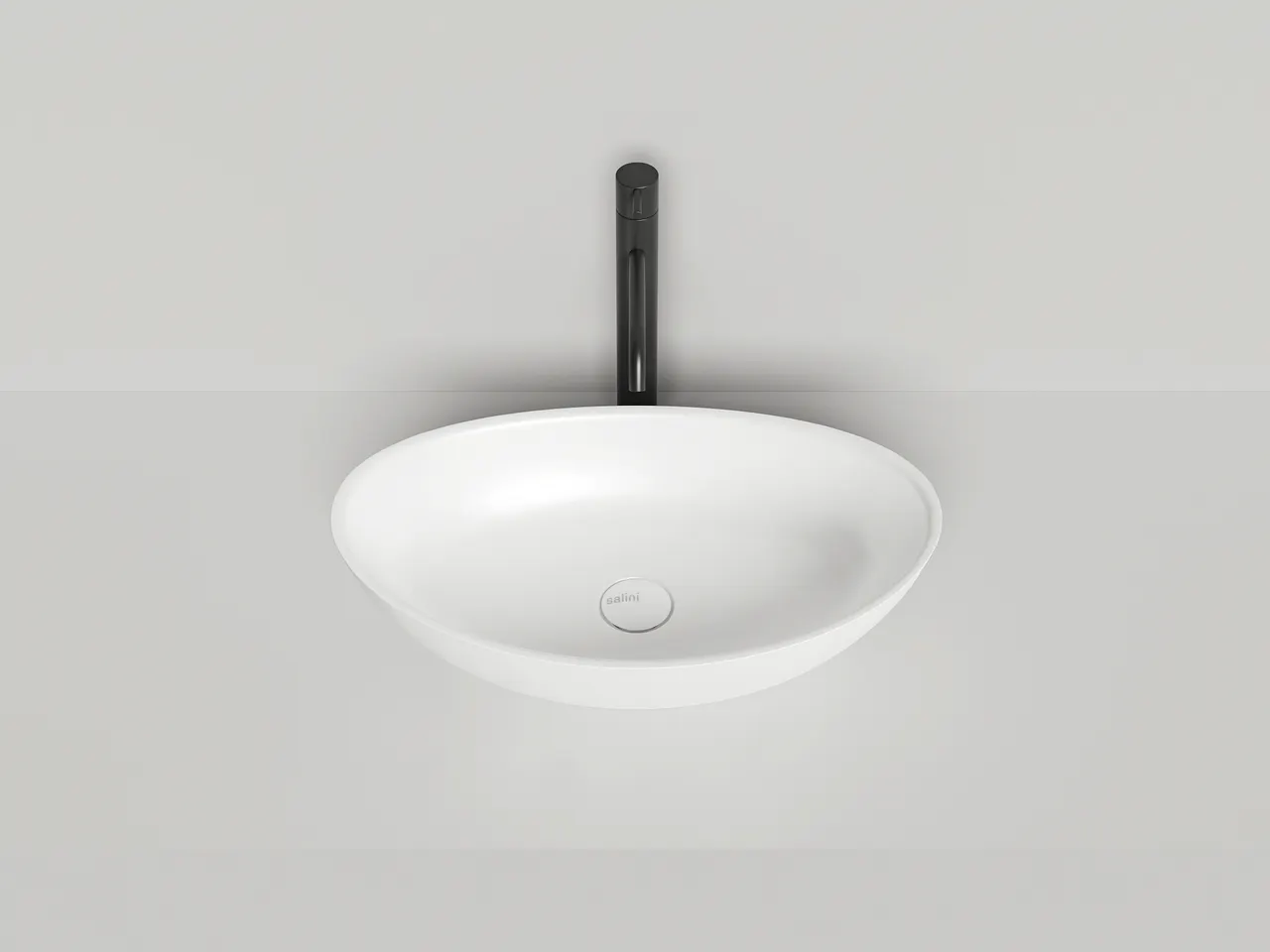 Товар: Раковина накладная NOEMI покраска по RAL полностью 1101203SMF - фото 2 Раковина накладная NOEMI покраска по RAL полностью 1101203SMF — фото 2, Раковины