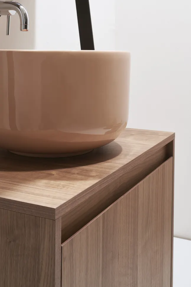 Раковина SIMAS BALLOON накладная без отверстий цвет белый BA01 — фото 7, Раковины накладные