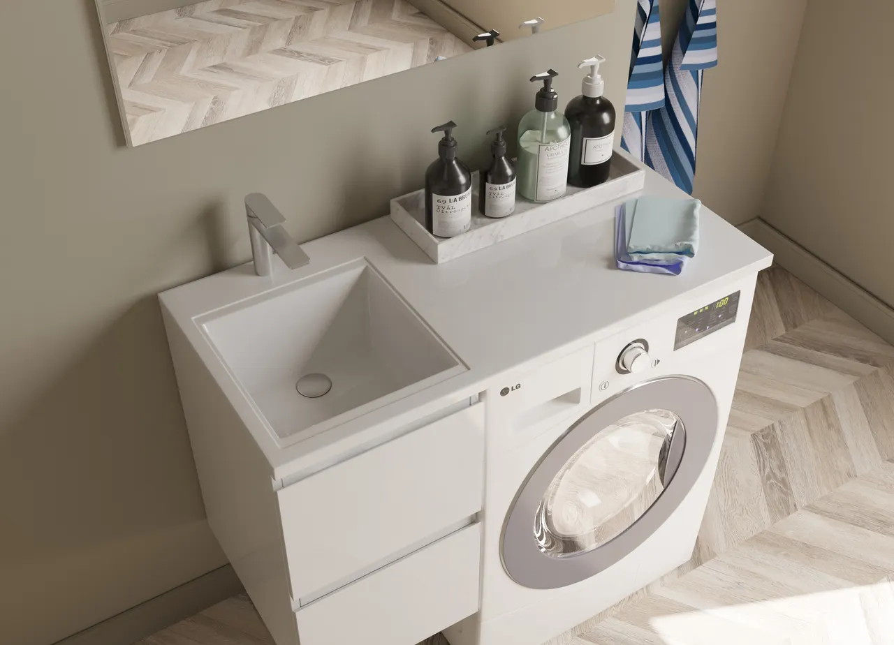 Товар: Раковина "Dallas silk" левая 1000х480 ФР-00014928 - фото 4 Раковина "Dallas silk" левая 1000х480 ФР-00014928 — фото 4, Раковины