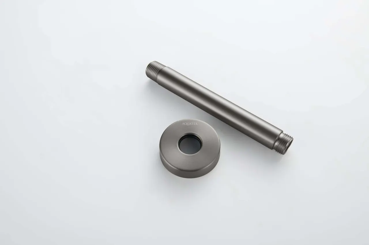 Товар: AQ2171BGM держатель верхнего душа потолочный 150 мм, оружейная сталь - фото 2 AQ2171BGM держатель верхнего душа потолочный 150 мм, оружейная сталь — фото 2, Верхние души