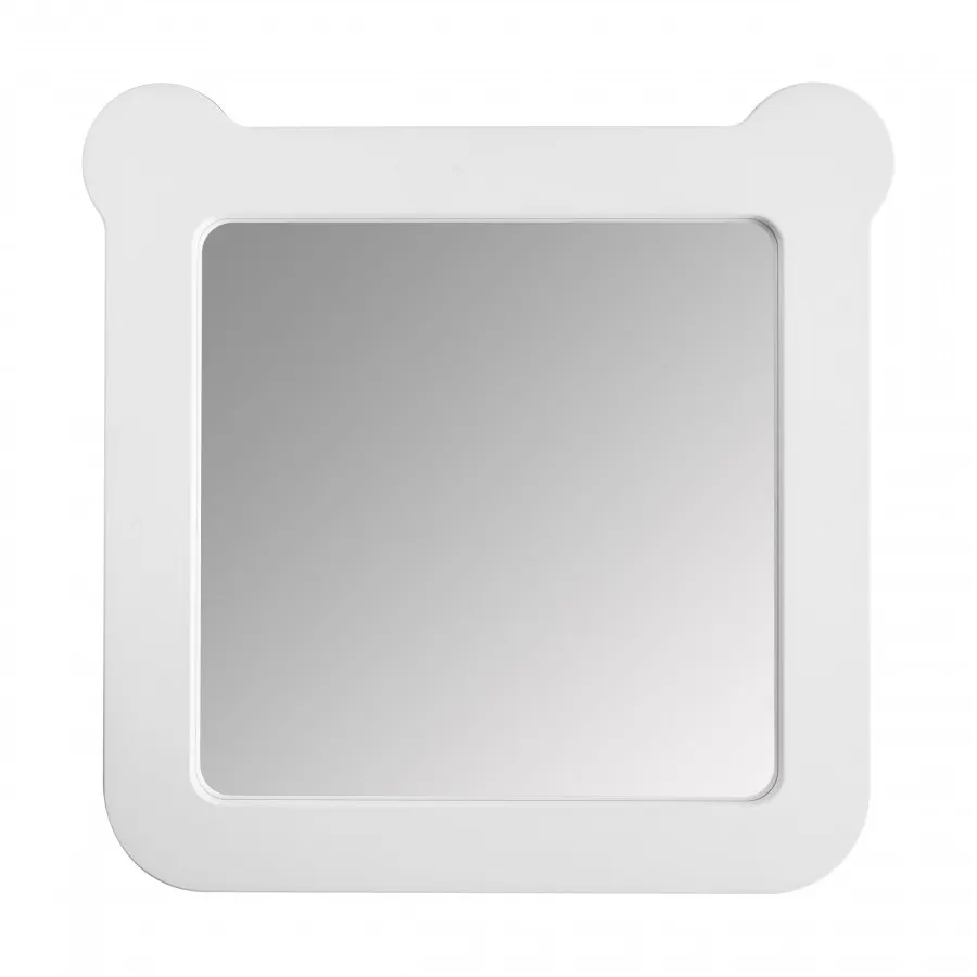 Товар: Зеркало КАСПЕР МИШКА, квадратное, белый матовый 1A283402CRE20 - фото 1 Зеркало КАСПЕР МИШКА, квадратное, белый матовый 1A283402CRE20 — фото 1, Зеркала в ванную комнату