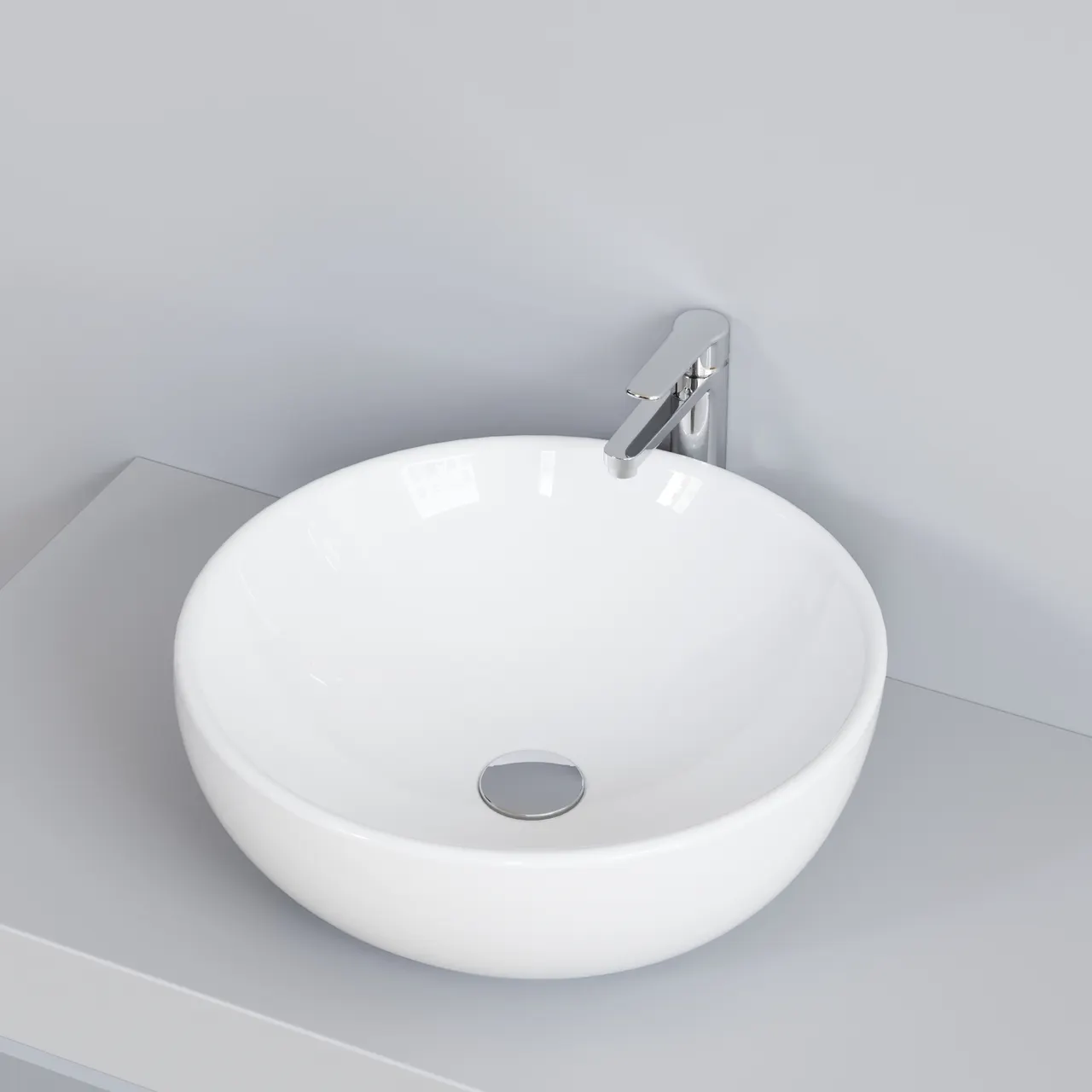 Товар: Раковина Ambassador Queen 116T20001 (450*450*175) БЕЛАЯ - фото 6 Раковина Ambassador Queen 116T20001 (450*450*175) БЕЛАЯ — фото 6, Раковины