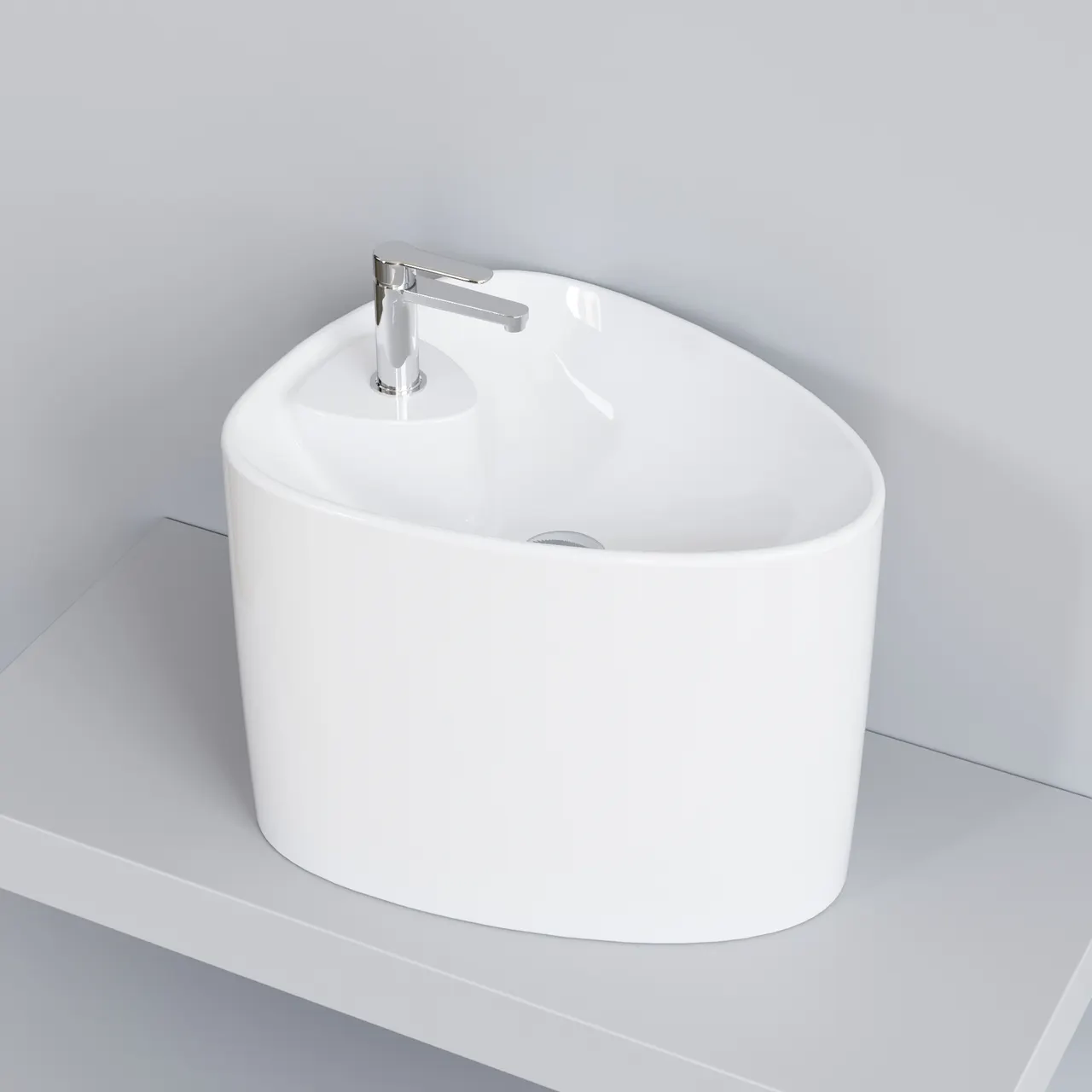 Товар: Раковина Ambassador Kingston 146T20003 (580*435*440) БЕЛАЯ - фото 6 Раковина Ambassador Kingston 146T20003 (580*435*440) БЕЛАЯ — фото 6, Раковины