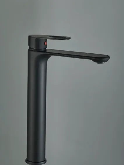 Смеситель SANTA XLB для раковины, черный, высокий BOCH MANN BM8597 — фото 2, Смесители для раковины