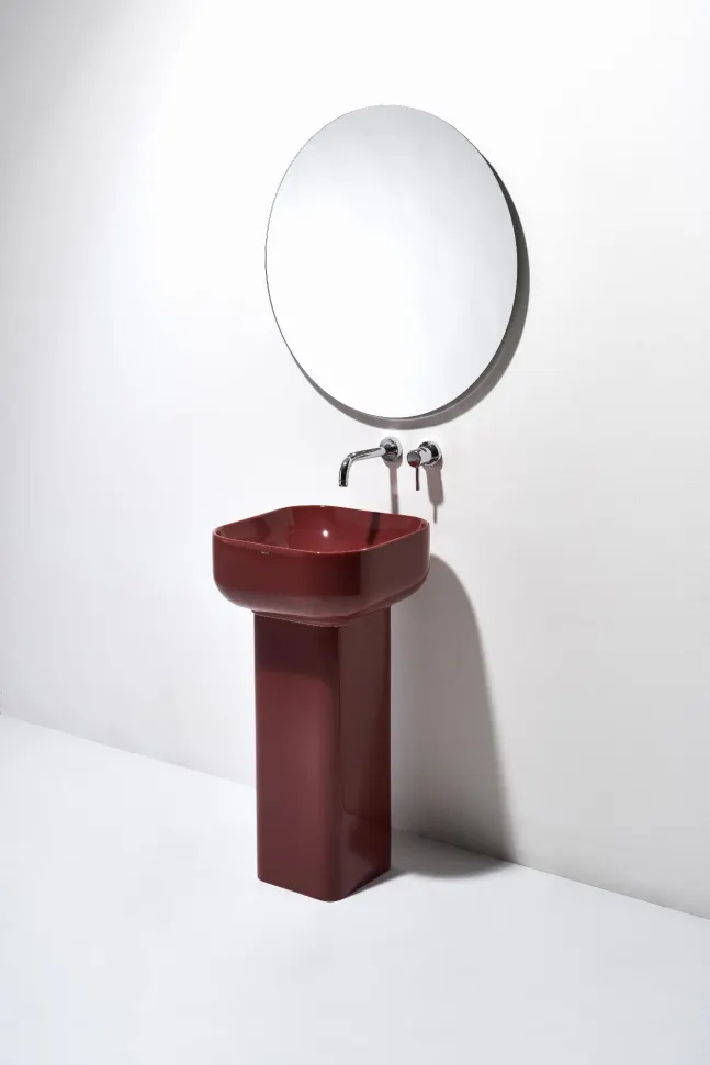 Раковина SIMAS BALLOON накладная без отверстий цвет белый BA03 — фото 5, Раковины накладные