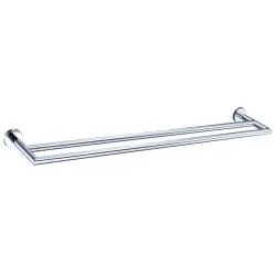 Вешало двойное 450 мм Line глянец 16509.B — фото 1, Полотенцедержатели