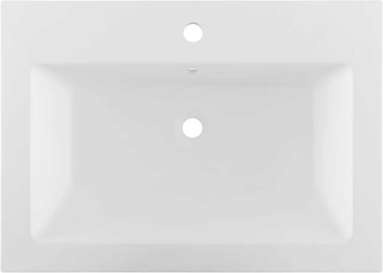 Раковина Aquanet Электра 70 белый матовый 00326510 — фото 4, Раковины