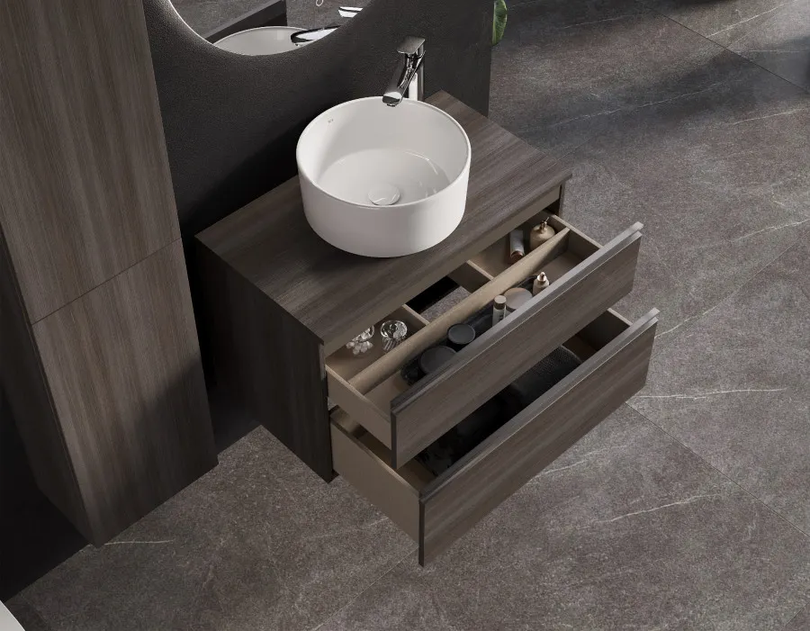 MILA Раковина накладная круглая 400, ROCA 732700C000 — фото 5, Раковины накладные