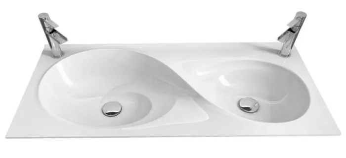 Раковина мебельная и на столешницу Otto 100 4627173210386 — фото 1, Раковины накладные