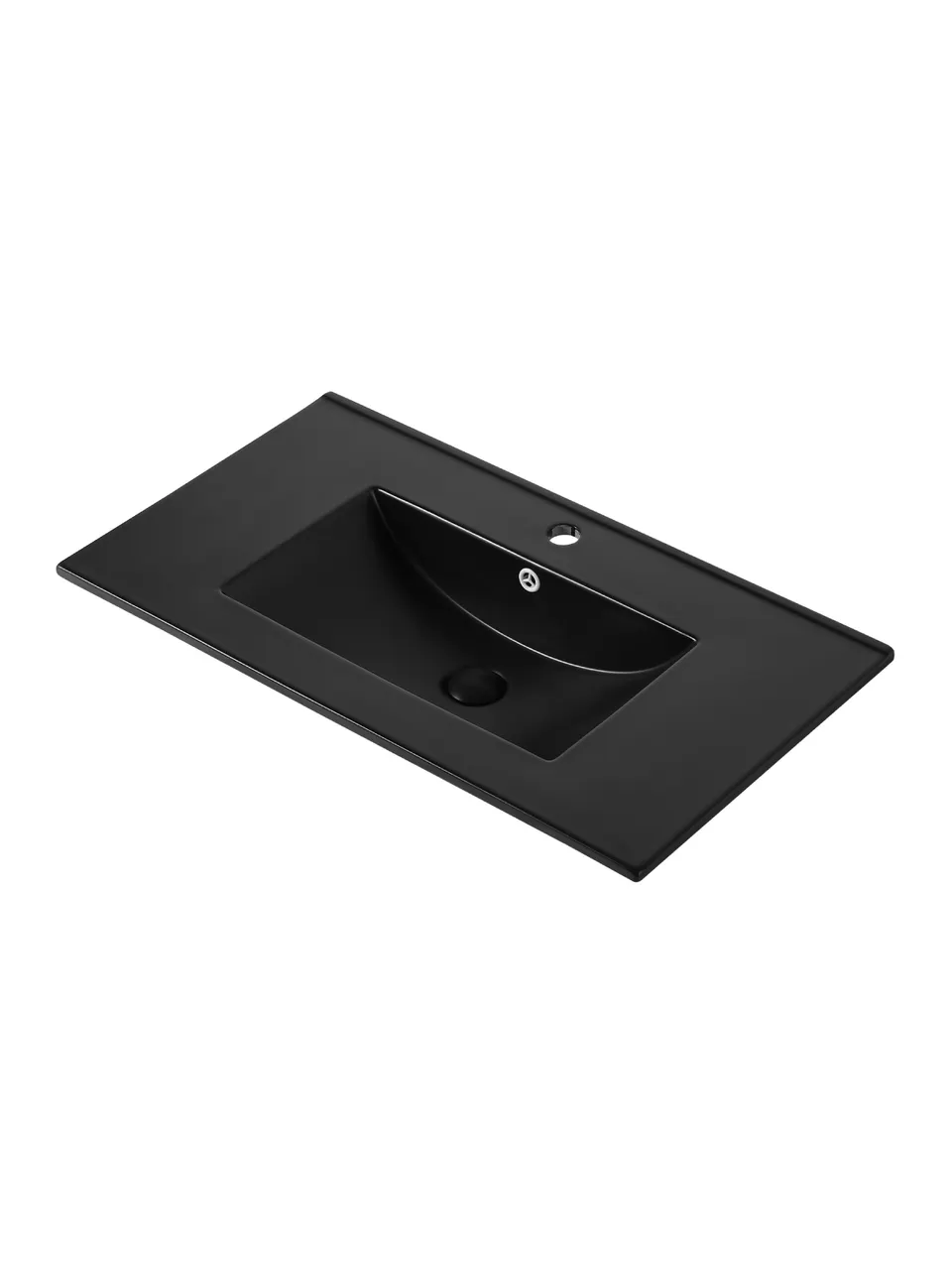 Товар: Orange B03-800B Раковина встраиваемая санфарфор, черная - фото 5 Orange B03-800B Раковина встраиваемая санфарфор, черная — фото 5, Раковины встраиваемые снизу