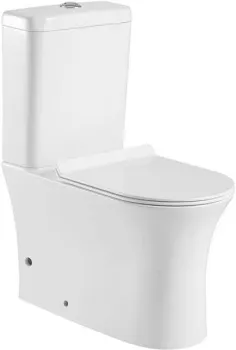 Товар: Унитаз с бачком напольный Aquanet Rimless Roll-C CL-12249B 00257426 - фото 2 Унитаз с бачком напольный Aquanet Rimless Roll-C CL-12249B 00257426 — фото 2, Напольные унитазы