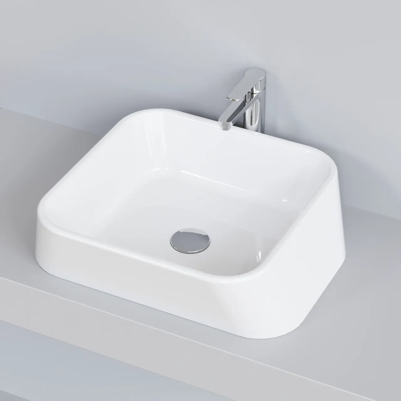 Товар: Раковина Ambassador Benefit 206T20002 (515*420*140) БЕЛАЯ - фото 6 Раковина Ambassador Benefit 206T20002 (515*420*140) БЕЛАЯ — фото 6, Раковины