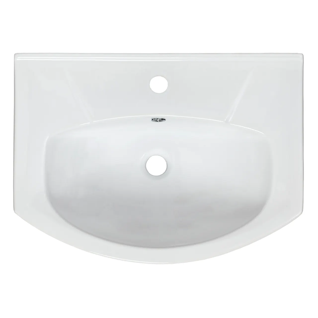 Товар: Умывальник мебельный ЭЛЕГАНС 60см / ROSA 4620008196114 - фото 2 Умывальник мебельный ЭЛЕГАНС 60см / ROSA 4620008196114 — фото 2, Раковины