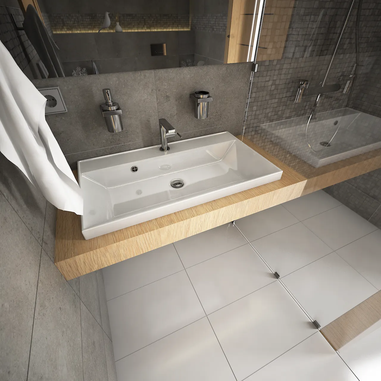 Раковина мебельная и на столешницу Classica 60 4627173210164 — фото 4, Раковины накладные