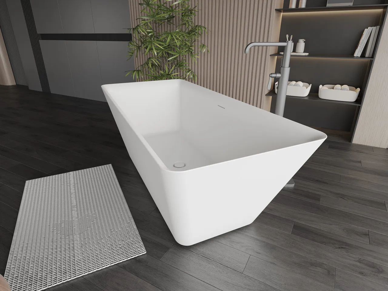 Товар: Ванна AQUAme акриловая отдельностоящая AQM3502MW - фото 6 Ванна AQUAme акриловая отдельностоящая AQM3502MW — фото 6, Акриловые ванны