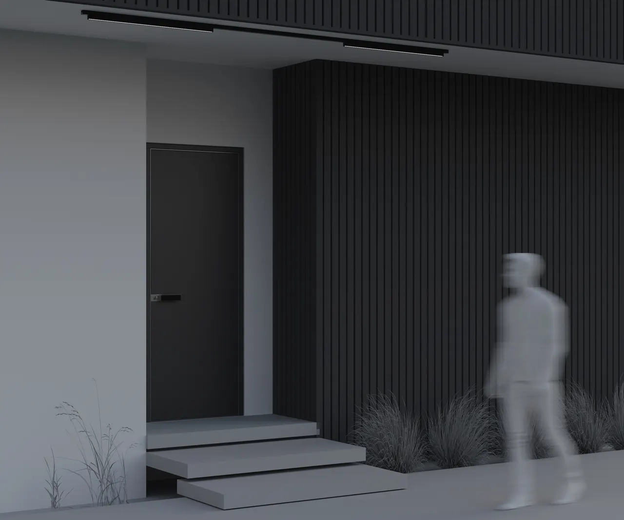 Товар: Уличный трековый светильник Outdoor O-TR02-1-S-24WB4K - фото 3 Уличный трековый светильник Outdoor O-TR02-1-S-24WB4K — фото 3, Трековые светильники