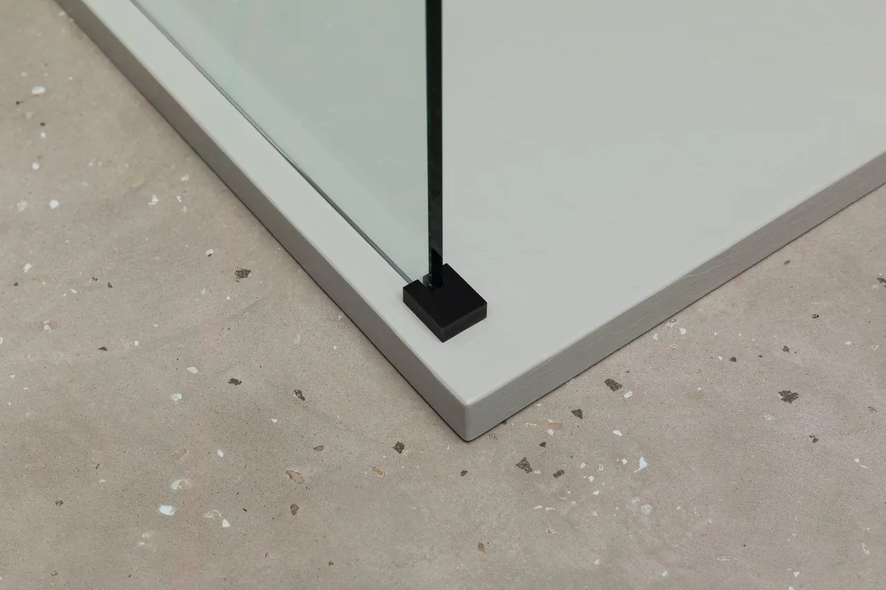 Душевая перегородка Allen Brau Infinity 1 120 3.21021.BBA профиль Черный браш стекло прозрачное — фото 10, Душевые перегородки