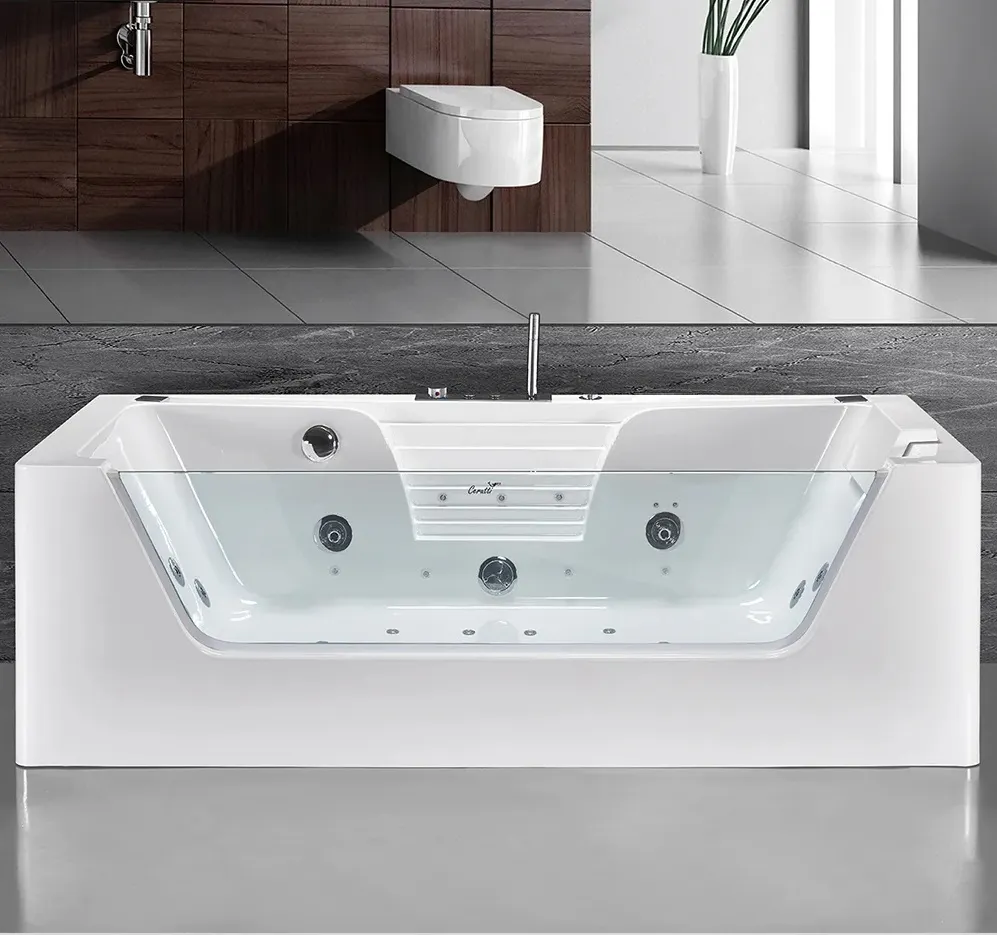 Акриловая ванна Ceruttispa 180x85 C-477-18A 9957 с гидромассажем — фото 1, Акриловые ванны