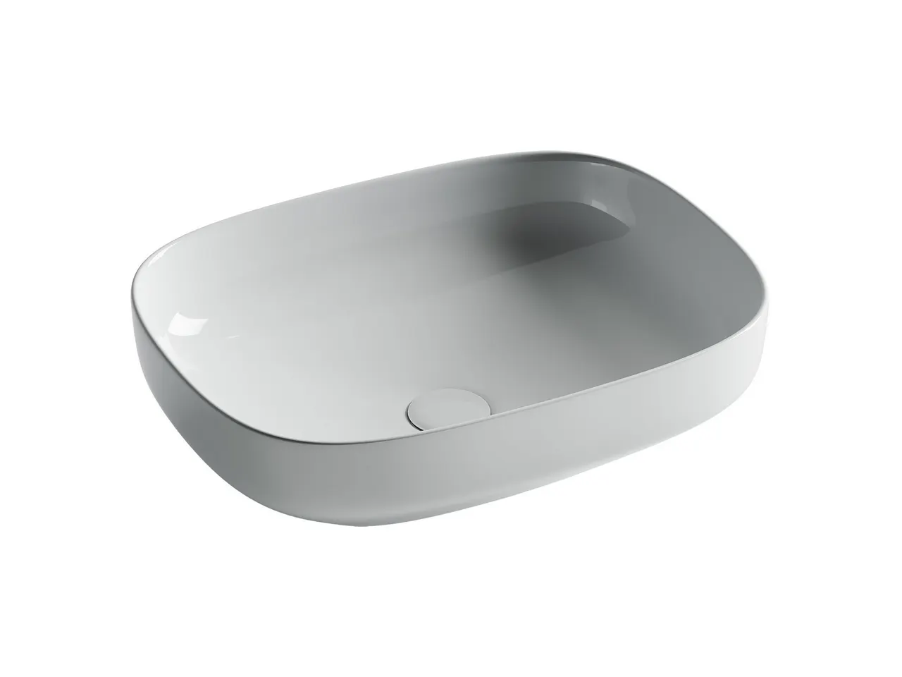 Раковина-чаша Ceramicanova Element 50 CN5031 Белая — фото 1, Раковины накладные