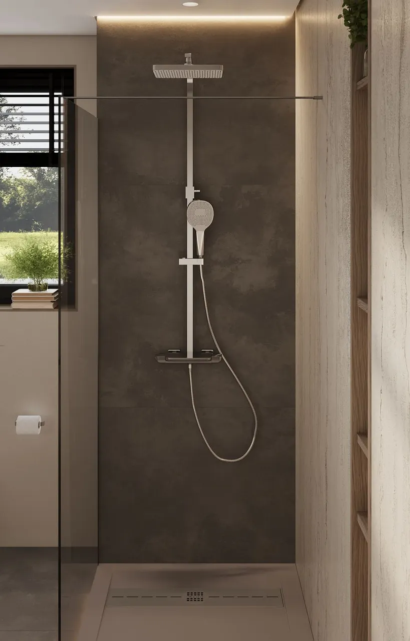 Товар: Душевая перегородка Allen Brau Infinity 1 160 3.21036.60.T медь браш - фото 2 Душевая перегородка Allen Brau Infinity 1 160 3.21036.60.T медь браш — фото 2, Душевые перегородки