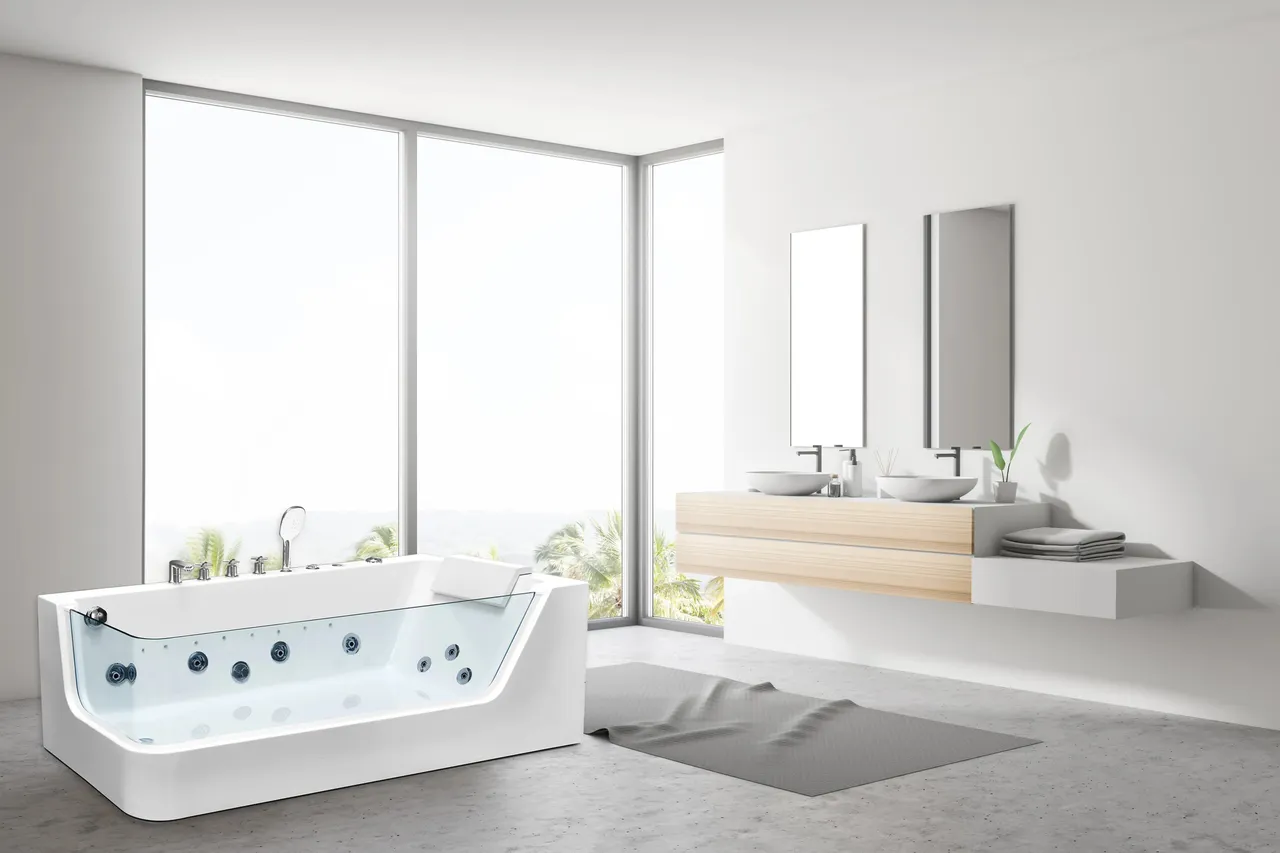 Акриловая ванна Ceruttispa 170x80 R C-494-17R 9948 с гидромассажем — фото 1, Акриловые ванны