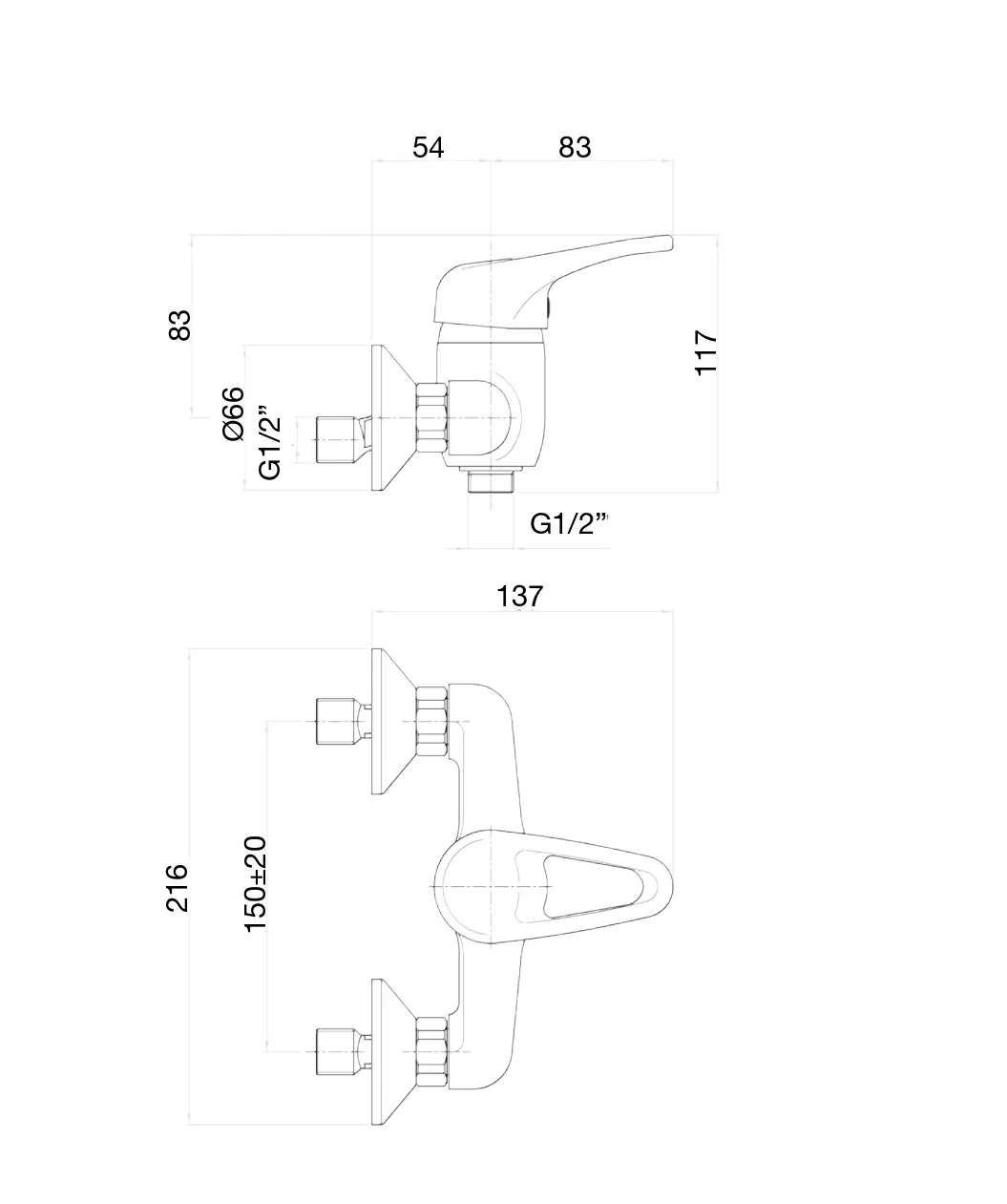Товар: Смеситель для душа Fiore PLANET 37CR1200, хром - фото 2 Смеситель для душа Fiore PLANET 37CR1200, хром — фото 2, Смеситель для душа