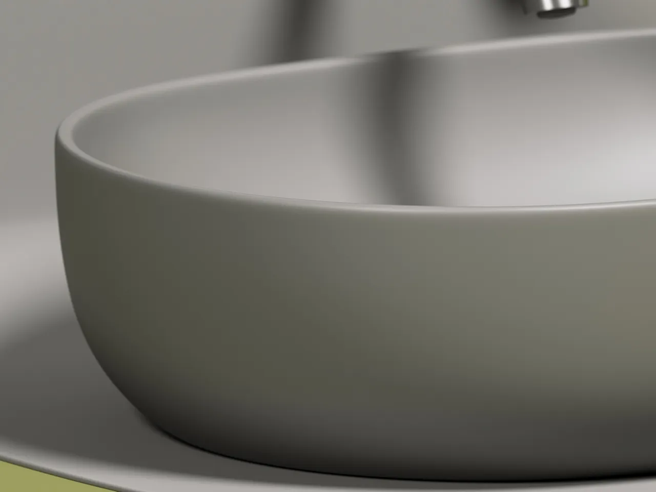 Раковина-чаша Ceramicanova Element 60 CN6047MH Антрацит матовый — фото 14, Раковины накладные